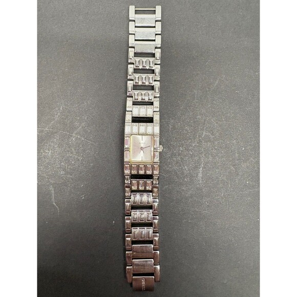 Guess G11648L Women Silver Tone Watch With Crystals Water Resistant main image 5